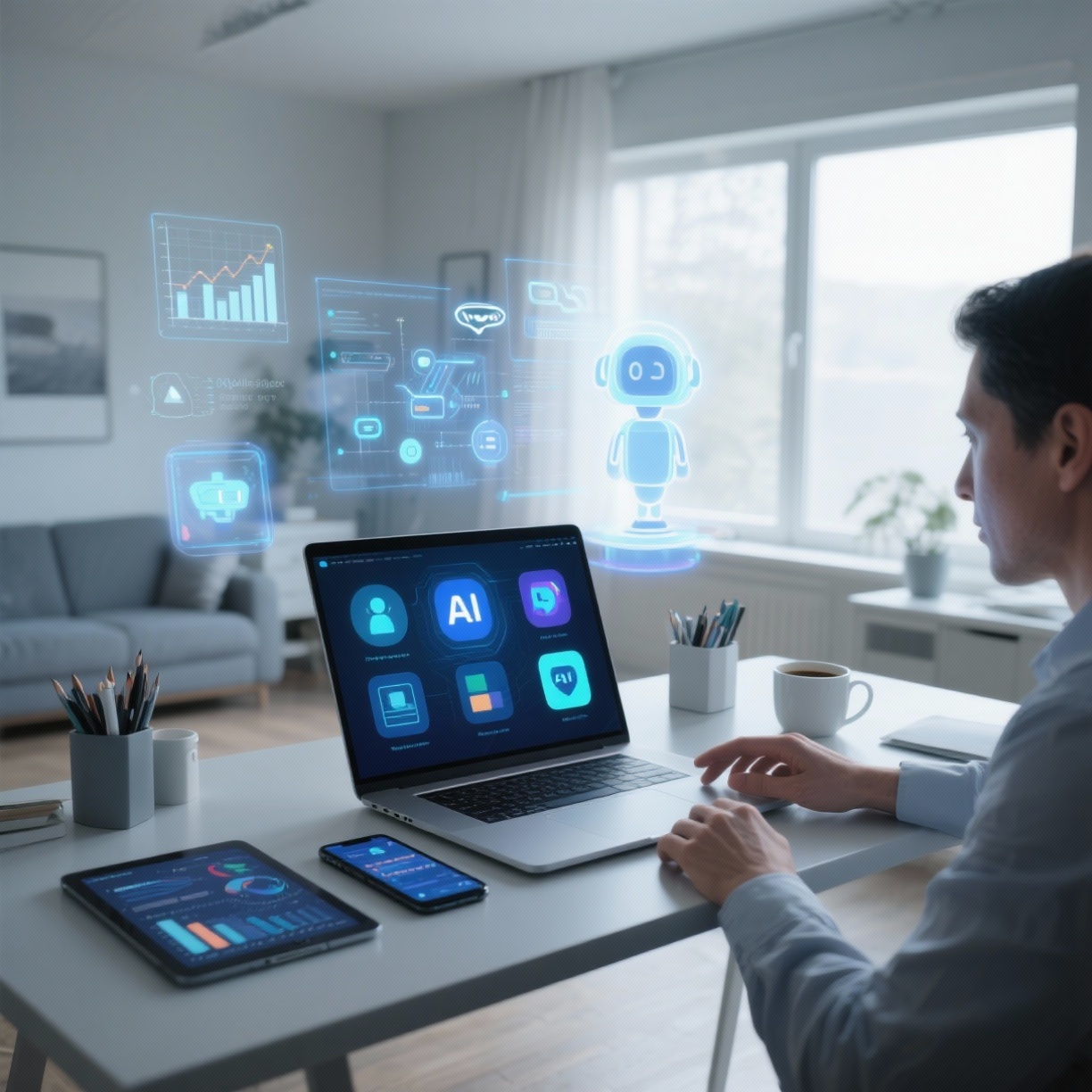 Explorando o Universo das Ferramentas de IA Para Impulsionar Sua Rotina