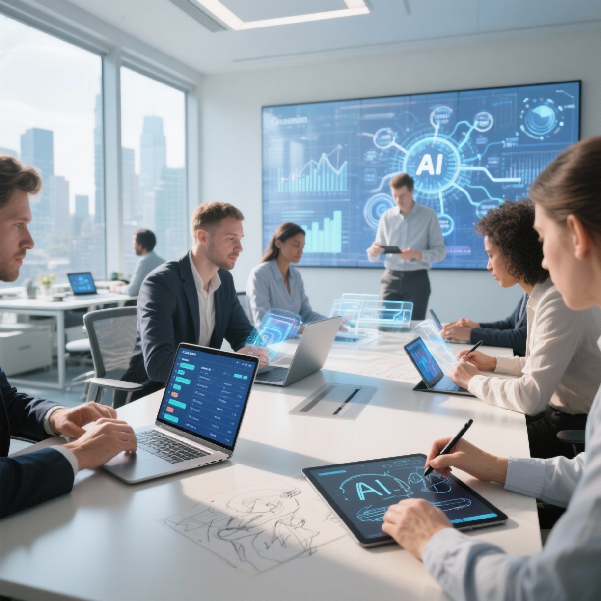 Ferramentas Inovadoras de IA para Otimizar Tarefas e Criatividade