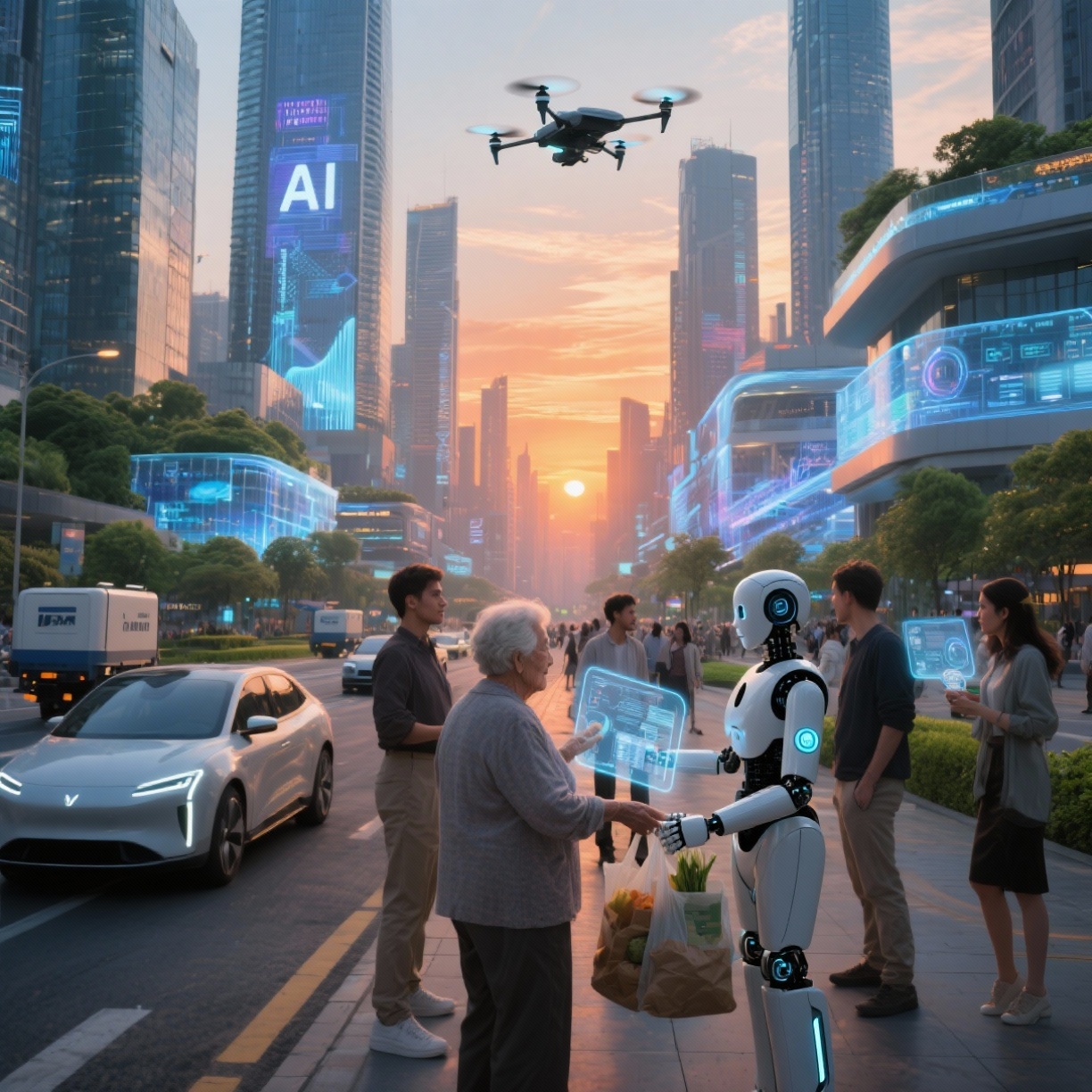 Panorama Futurista: Avanços Surpreendentes da IA Transformam o Mundo