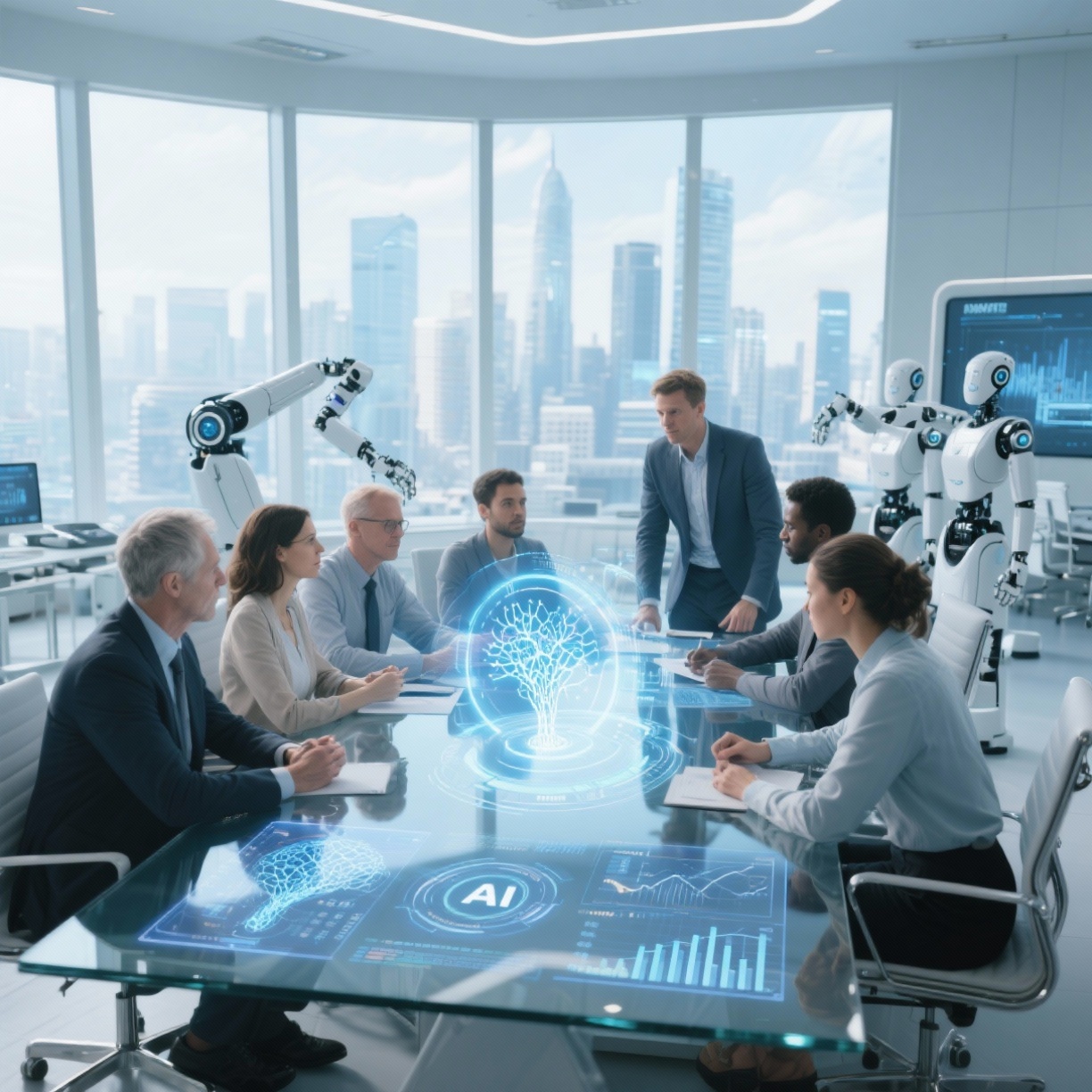 Horizontes Emergentes: O Impacto Transformador da IA nas Próximas Décadas